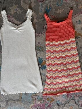 2 Knit Beachy Dresses Size 8